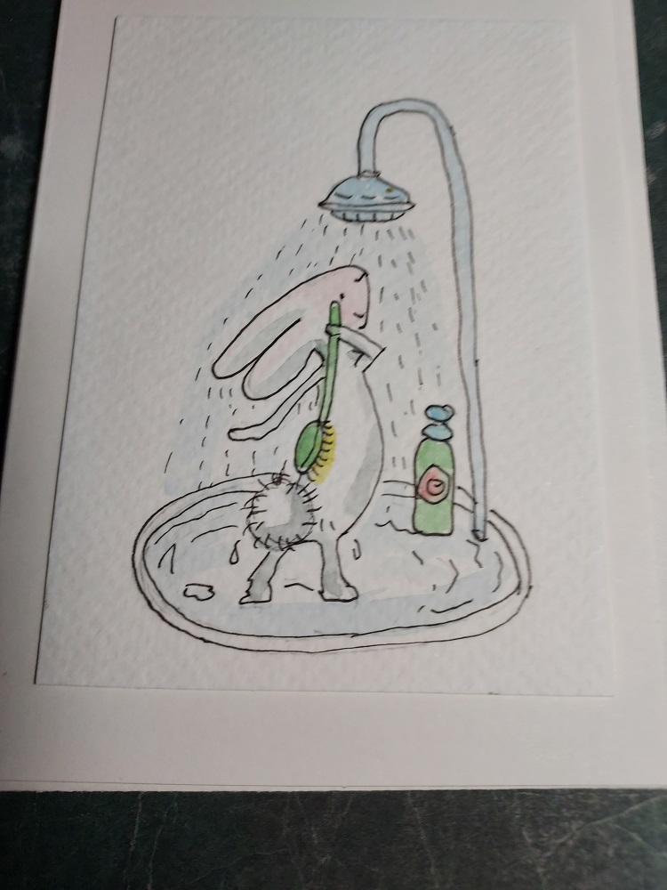 handmade water color cards