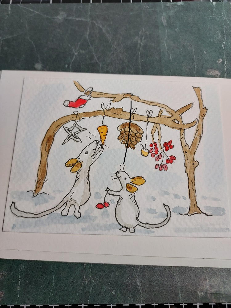 handmade water color cards