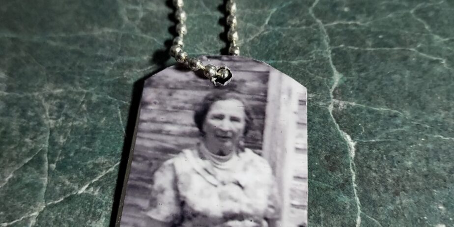 Photo necklace
