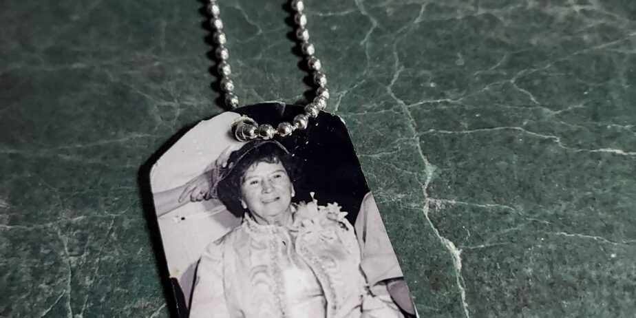 Photo necklace